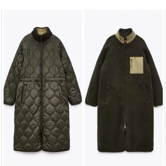 ZARA Reversible Parker - Picture 2 of 13